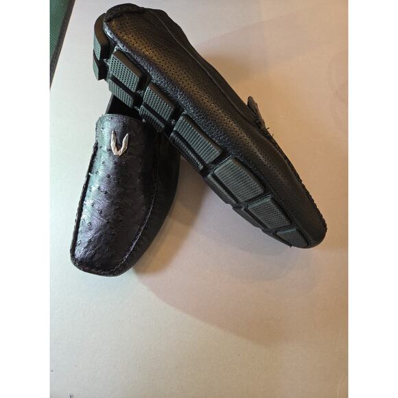 VESTIUM Ave Panza Black Smooth Genuine Ostrich Size 12 E E New main image 5